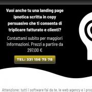 Realizzazione landing page persuasiva