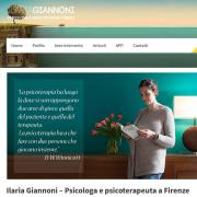 Ilaria Giannoni – Psicologa e psicoterapeuta a Firenze