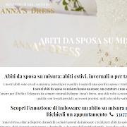 Abiti da sposa su misura - Anna's Dress