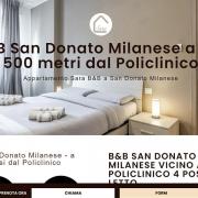BeB San Donato Milanese a soli 500 metri dal Policlinico